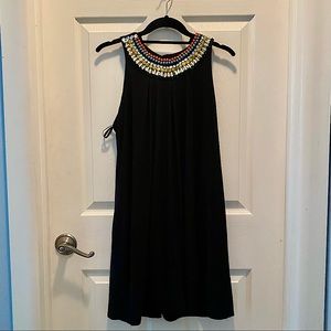 Boston Proper Medium size with colorful rhinestone neckline